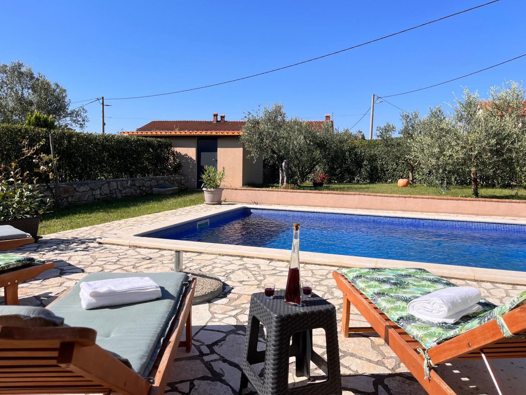 Villa Mirela With A Comfortable Garden And Pool Grandici 外观 照片